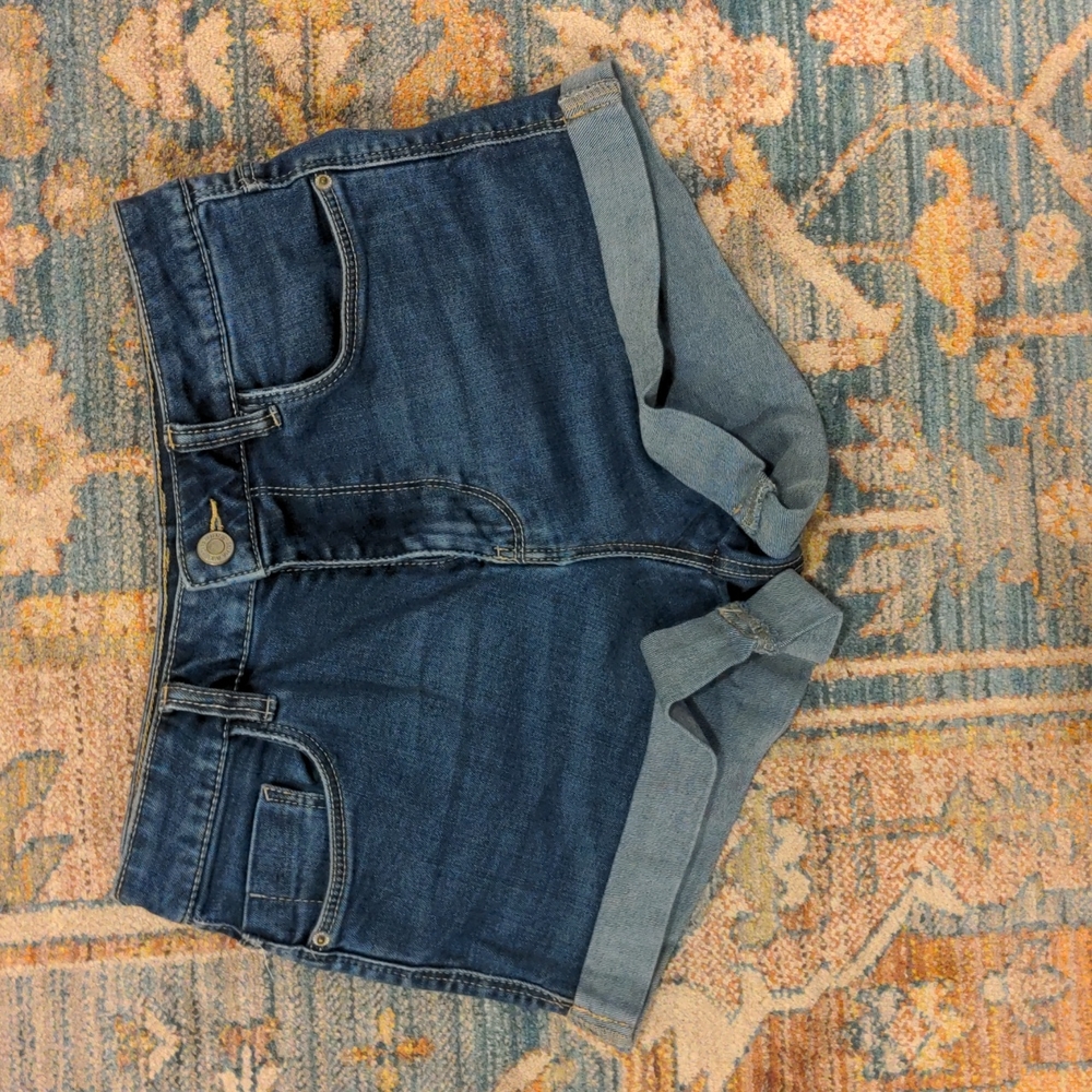 Zara Mom Jean Shorts